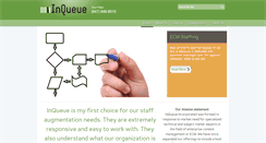 Desktop Screenshot of inqueueinc.com